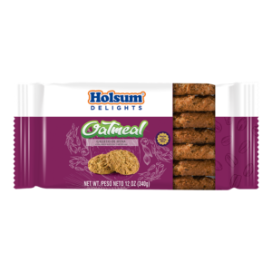 Holsum Delights Oatmeal Cookies. Galletas de Avena de Holsum Delights.